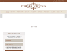 Tablet Screenshot of forevergorgeous.co.uk